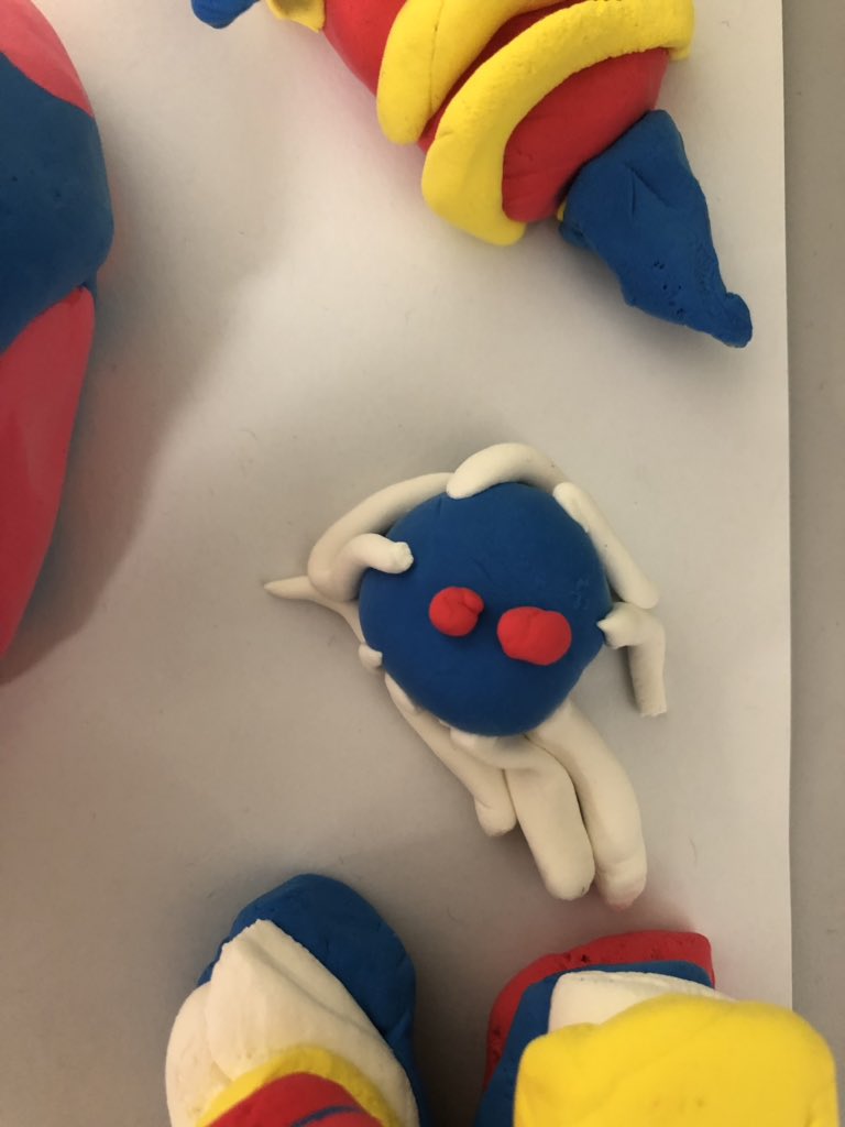 mrsstephens219's tweet image. Making clay models for our marine food chain. We have some talented potters on our hands! #AISDsummercamp #CampErmel @MaryCrismon