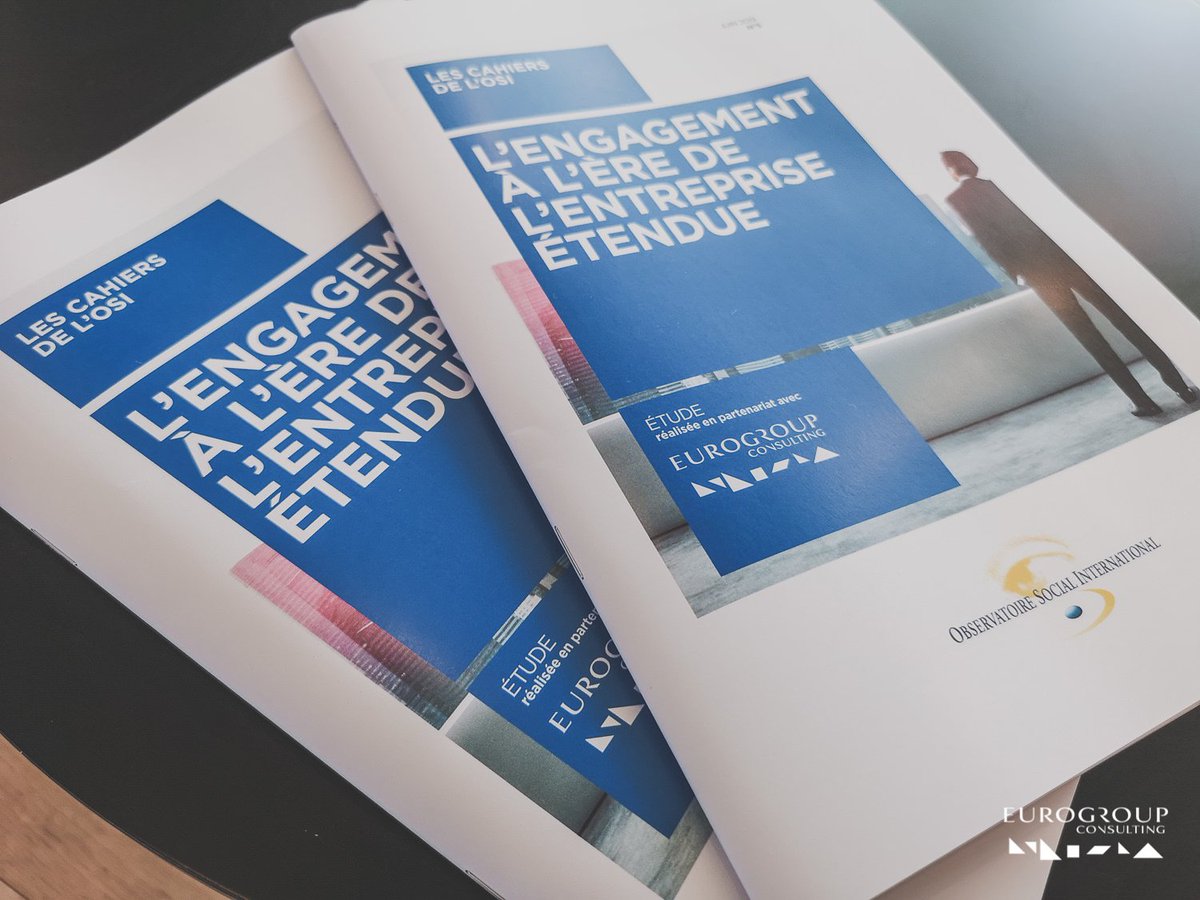 #Engagement | Ce soir @fxduperret présente les conclusions de l'étude <a href="/EurogroupFR/">Eurogroup Consulting</a> "Comment développer l'engagement dans l'entreprise étendue ?" réalisée en partenariat avec l'<a href="/ObservatoireSI/">OSI</a>