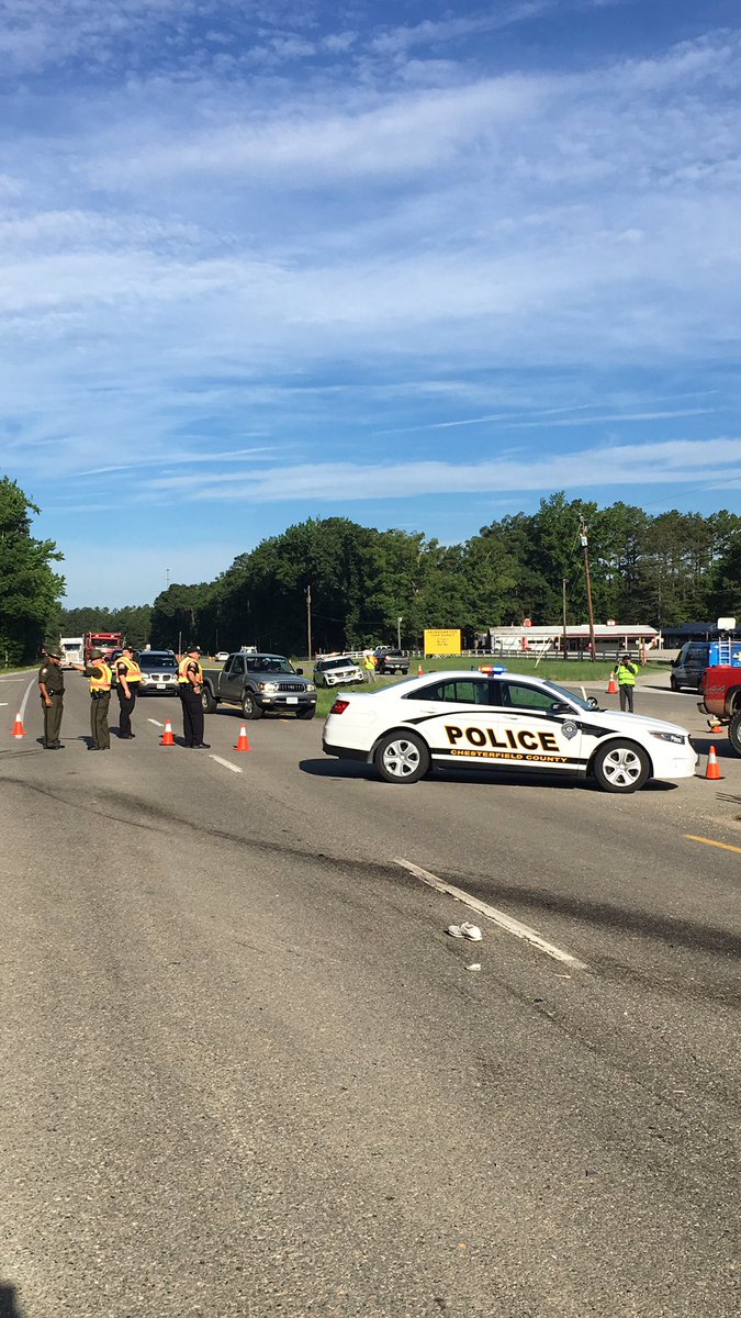 CaptCimbal017's tweet photo. Traffic Alert: rte 360 near skinquarter rd will be shut down for approx 2hrs for serious vehicle crash. Expect delays plz use alt rte. https://t.co/sdzlO8a5gJ