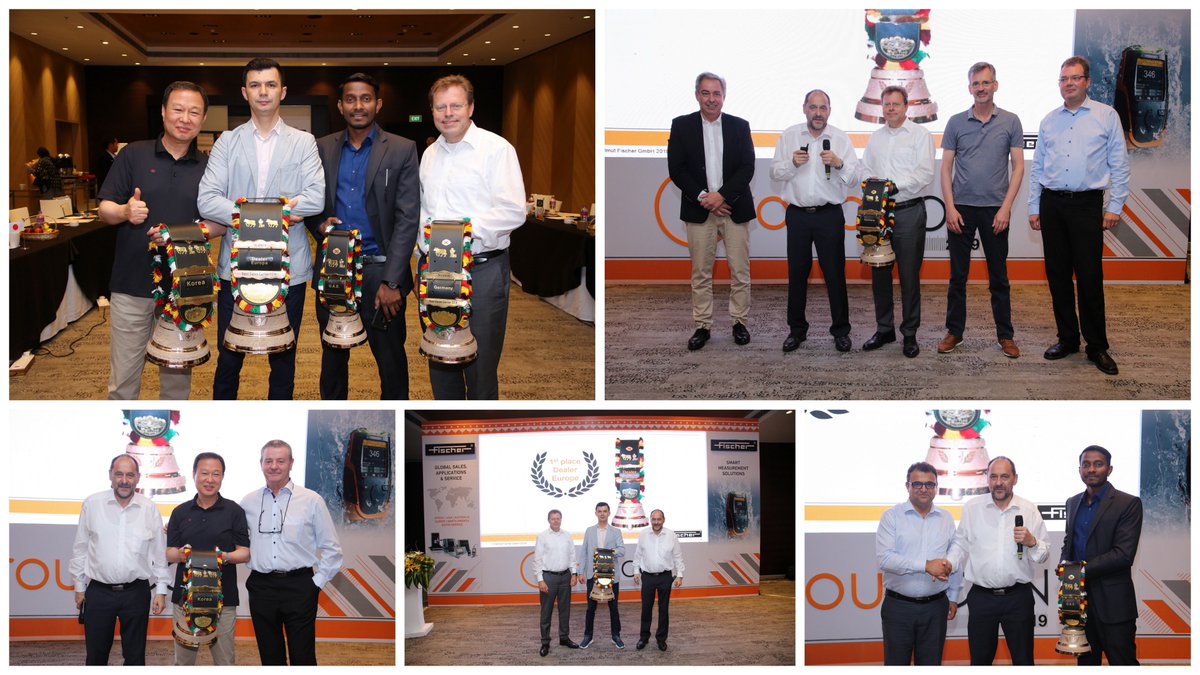 helmutfischerGl's tweet photo. Many congratulations to the best sales offices across Helmut Fischer Group.
1st : Europe Dealer Business
2nd : Korea
3rd : Germany
Best Growth Company: UAE
#HelmutFischer #Awards #Groupcon #HelmutFischerAward #helmutfischerglobal #thebest https://t.co/WyOA3imr02
