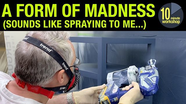 10minuteshop's tweet photo. Doing the same thing over and over and expecting a different result... Yeah, #spraying, I'm looking at you 🤔🤷♂️😂
#MmmDF
#Cabinetmaker
#Carpenter
#MessMaker
#Youtuber
#Podcaster
#Tinkerer
#AlwaysLearning
#AlwaysWorking https://t.co/10MYOJNITO https://t.co/k2jrhP9UtW