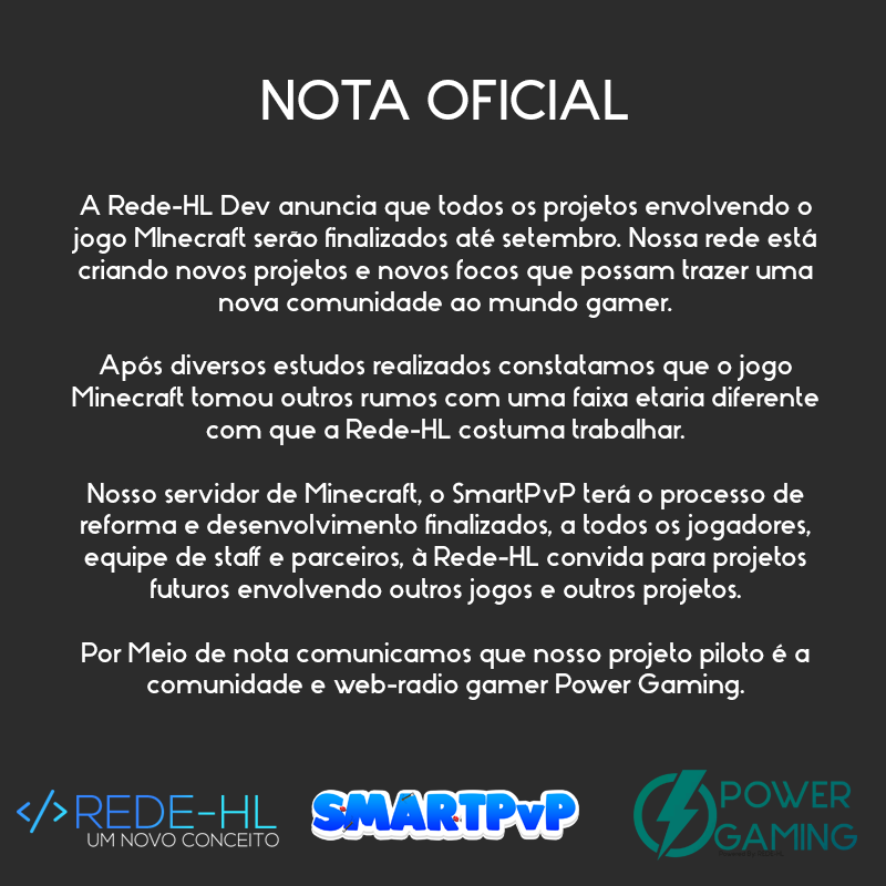 Rede_HL's tweet photo. Nota Oficial Rede-HL https://t.co/NZraa6WPhy