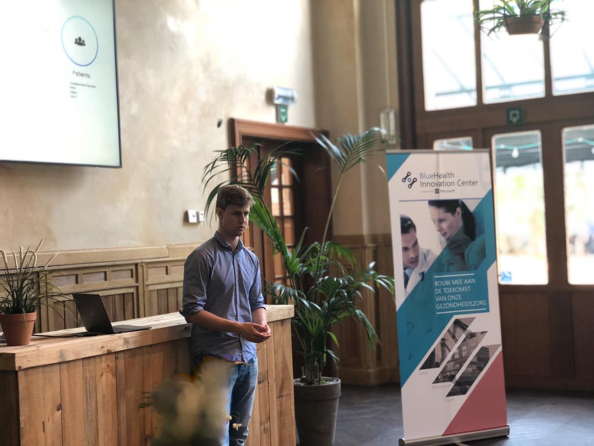 bhiccare's tweet photo. Today #Ecosystem #Pitches @ #StartupVillage. 5 start-ups pitch for our BHIC partners with @Lucky_Kim @uzgent @ZOLziekenhuis @CartonElise @dimitriderooze @usentric @stadantwerpen @Microsoftbe https://t.co/vTABn2Au5K