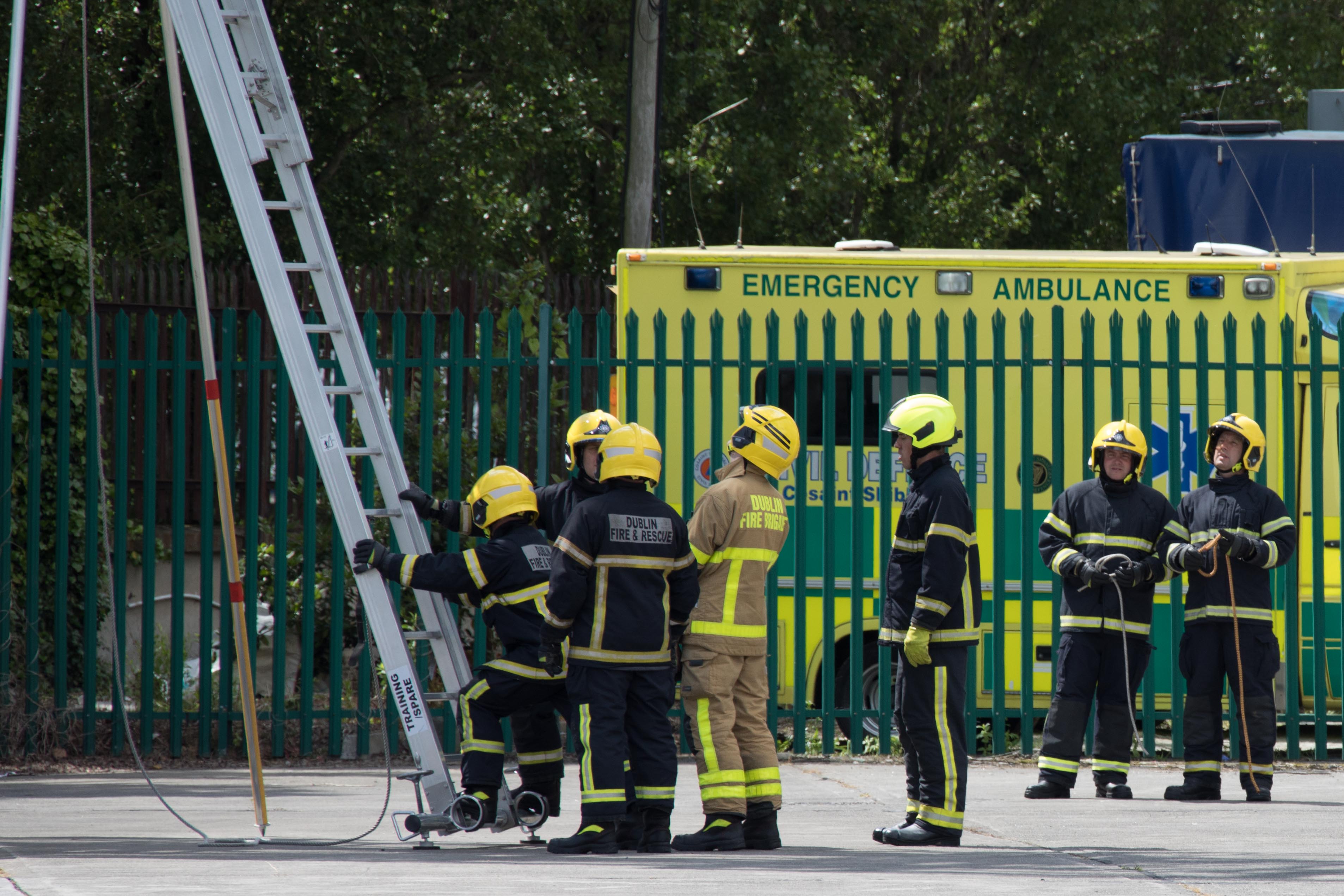 Dublin Fire Brigade on Twitter "Ladder drill for DFBRecruits in our