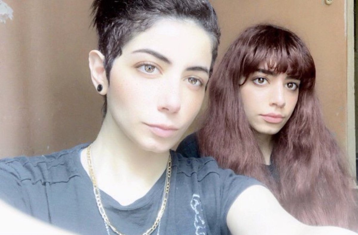 VICENews's tweet photo. Two young sisters, Duaa and Dalal just escaped Saudi, saying they’ve suffered abuse there, incl by a police officer &amp; were being forced to marry. If their family or Saudi govt officials find them, the girls say they’ll kill themselves. They’re applying for asylum ASAP. @DuaDalal https://t.co/A3pSaRnkUm