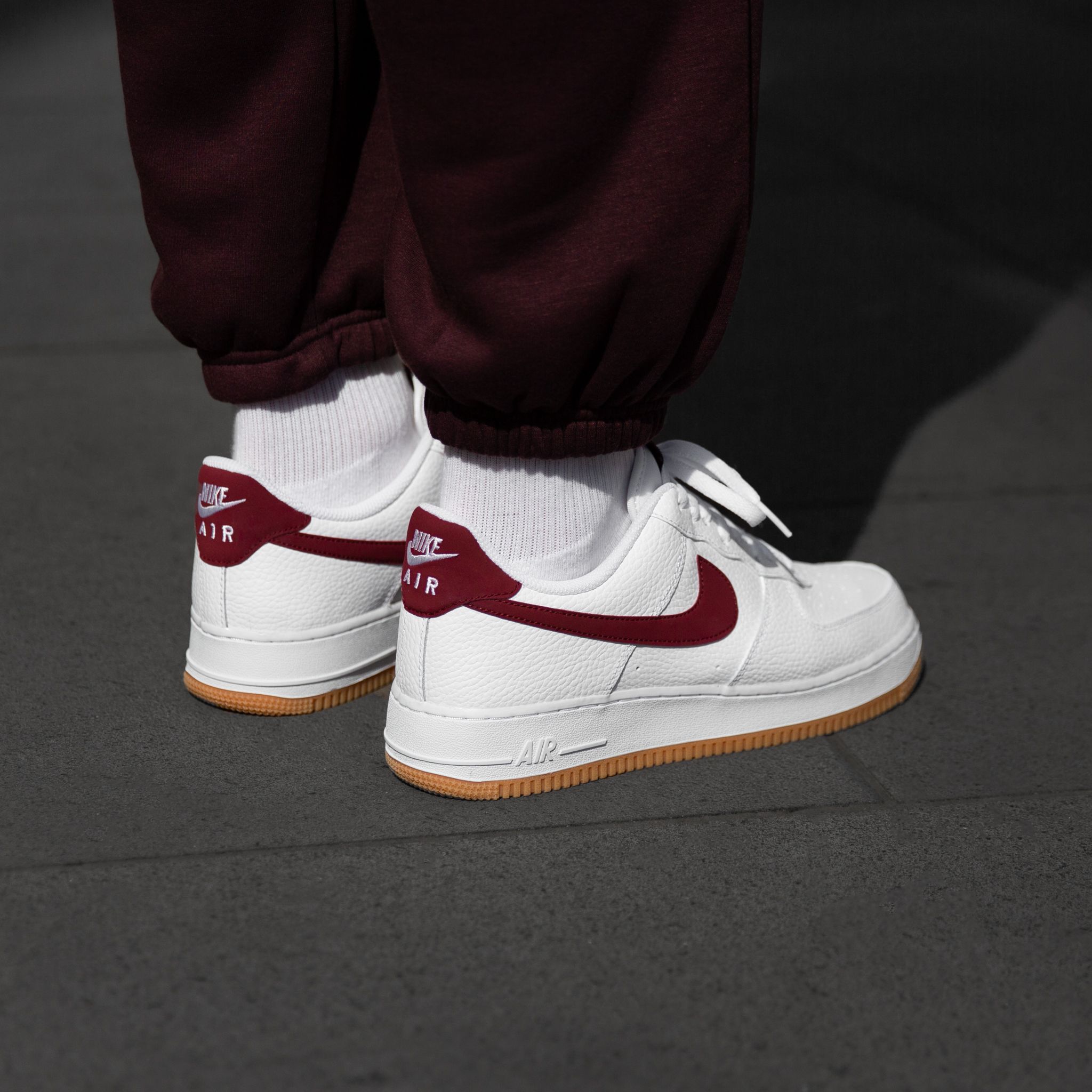 Nike air force 1 low white gum blue void cheap