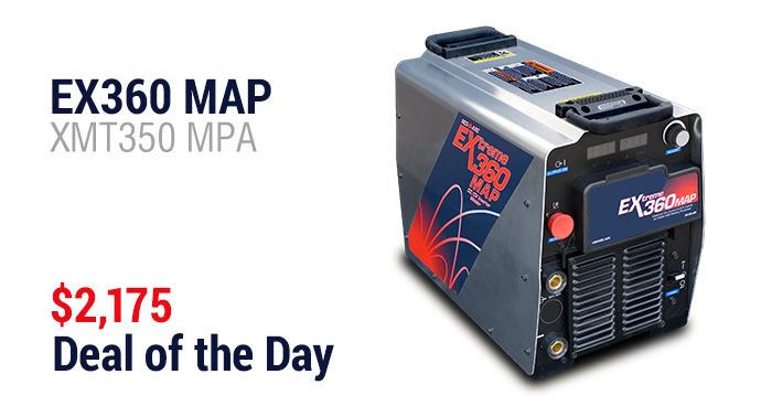 RedDArc's tweet photo. Deal of the Day : EX360MAP/XMT350MPA
$2175
More used in your area > https://t.co/dzWi8dhknU
#MIG #TIG #pulsedMIG #advancedprocess #Stickwelding #smaw https://t.co/wmUpMVpoio