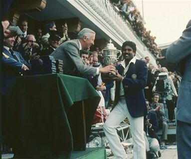 This day.That year.#WorldCup1983 #Kapildev