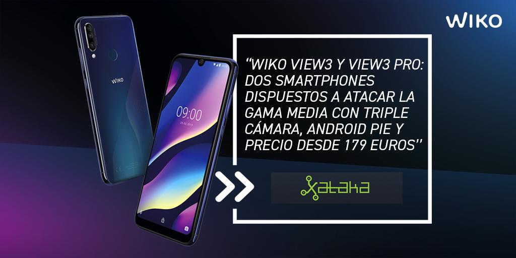 WikoES's tweet photo. 📢 Lo que dicen los expertos de nuestra Gama #View3Range con #View3 y #View3Pro: ¡gran almacenamiento, triple cámara y batería de 4000mAh! 🤩
Y si lo dicen ellos... por algo será. 😏
#LiveNeverSleeps 🤘 https://t.co/RaIfnFIT0V