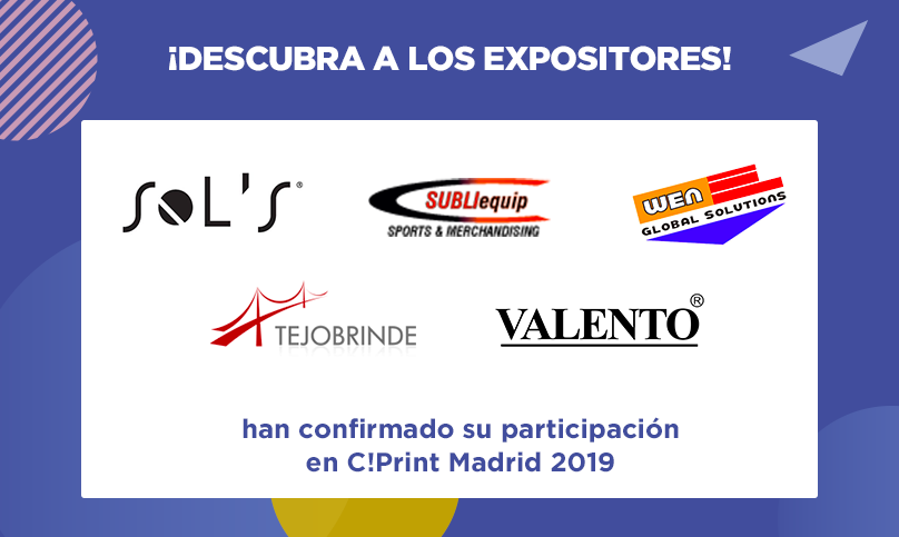 CPrint_Madrid's tweet photo. VEN A VISITARLOS 🎉
Expositores confirmados en @Ctco_Madrid, dedicado al #objeto y #textil #promocional: @solsspain, @Subliequip_, #WEN Global, #Tejobrinde y #Valento
La lista de los expositores: https://t.co/BvpPvAlUW0 🧐
🔴 Consigue tu acreditación https://t.co/NPc1SvfQiu #CTCO https://t.co/VRiFLLoqFq