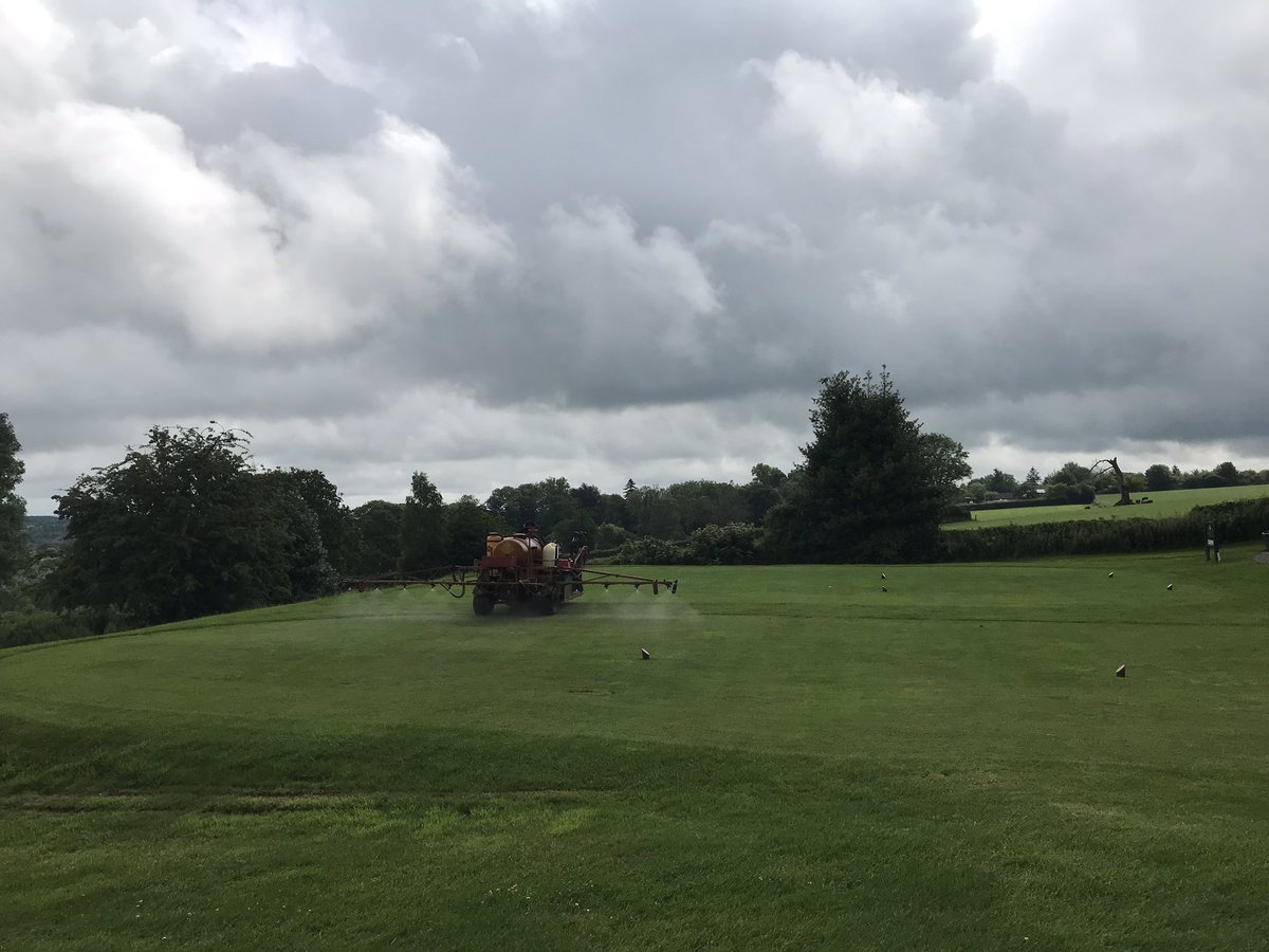 MarkSim93794378's tweet image. Double spray application on tee’s, first @Aquatrols 50/90 and then monthly app of @rigbytaylor Intake fe &amp;amp; maintain. Bunkers 1-12 strim edged, weeds removed and hand raked 

#turfmanagement #moistureretention #bunkermaintenance @KingsdownGC