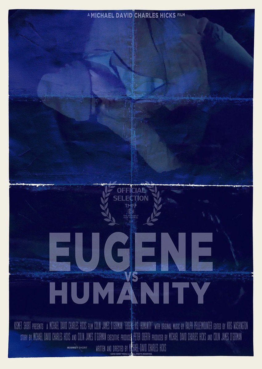 #EugeneVsHumanity has been accepted into @OnlineTMFF TMFF - The Monthly Film Festival in Glasgow, Scotland.  Follow the link below to vote for EvH. It's a star system, just click on one of the stars (hopefully 5 stars!) below the title. tmff.net/movies/eugene-…