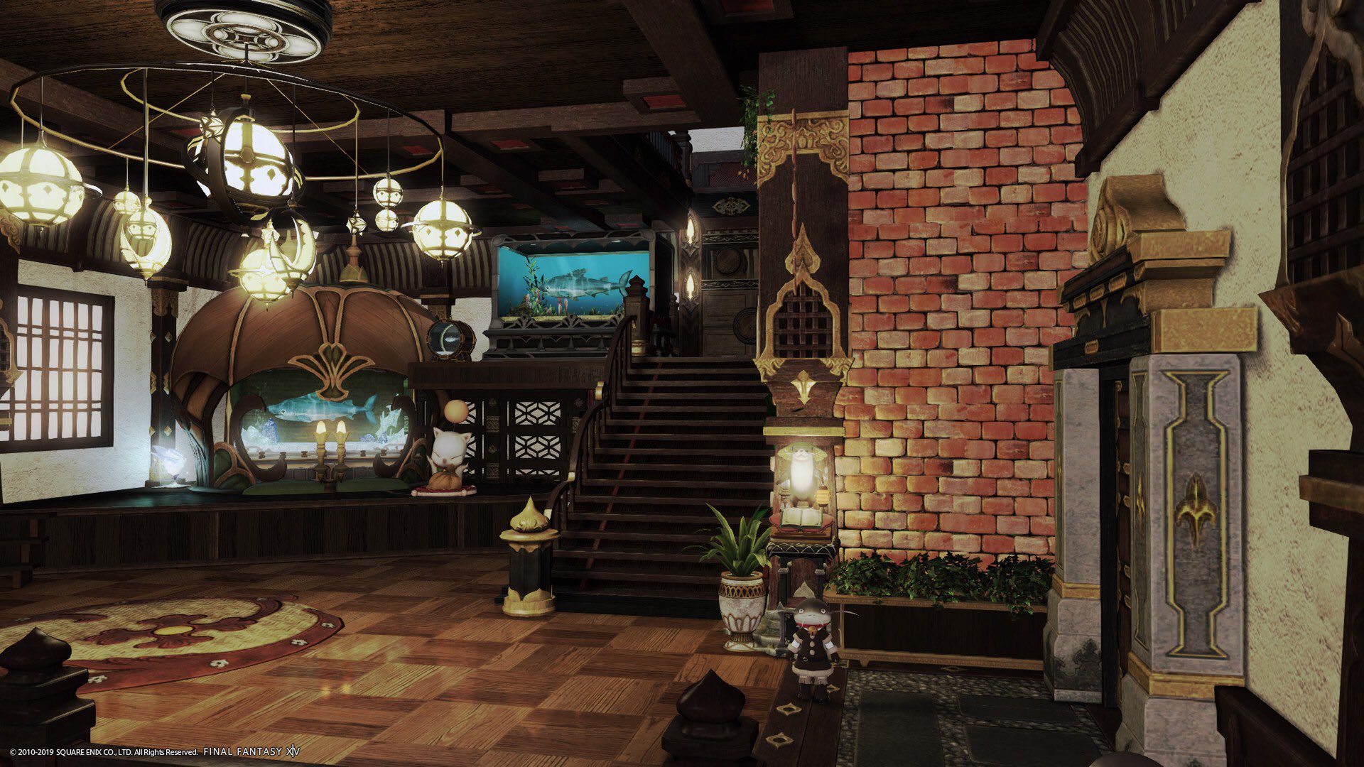 るか ふぇれ Ff14 ハウジング Mハウスの階段下のデッドスペースをレンガで埋めて 水槽設置してみた 中のモシャ壁を普通におくと階段突き抜けちゃうから地下で浮かせて良い感じの高さで固定 あとトイレは必須なのでどこかしら設置されている水洗です あと るか ふぇれ Ff14 ハウジング Mハウスの階段下のデッドスペースをレンガで埋めて 水槽設置してみた 中のモシャ壁を普通におくと階段突き抜けちゃうから地下で浮かせて良い感じの高さで固定 あとトイレは必須なのでどこかしら設置されている水洗です あと
