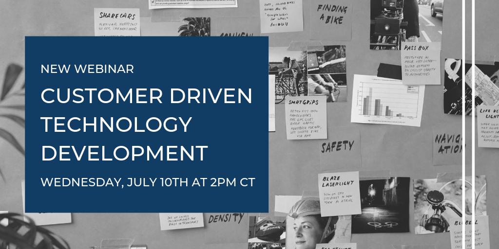 Learn how to structure a team to develop customer-centric solutions and build a pipeline of promising innovations in our upcoming webinar, Customer Driven Technology Development: hubs.ly/H0jsYl-0
#CustomerExperience #CX #CustomerDriven