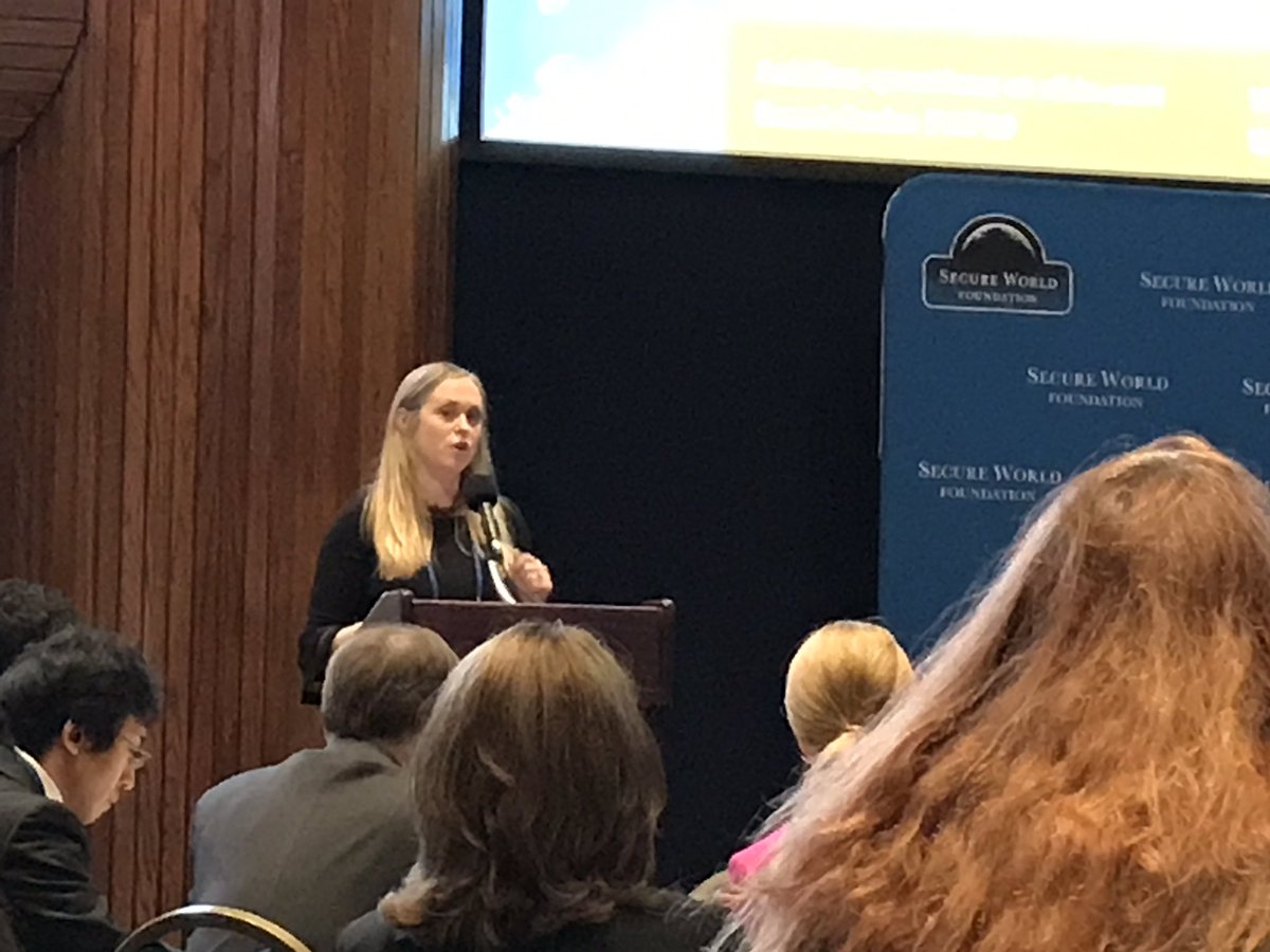 SpaceSharer's tweet photo. @SWFoundation has opened its Summit for Space Sustainability at the National Press Club in Washington, D. C. with Krystal Wilson and Dr Peter Martinez outlining SWF's goals for the Summit and vision for the future. https://t.co/ztvP9wqNv3