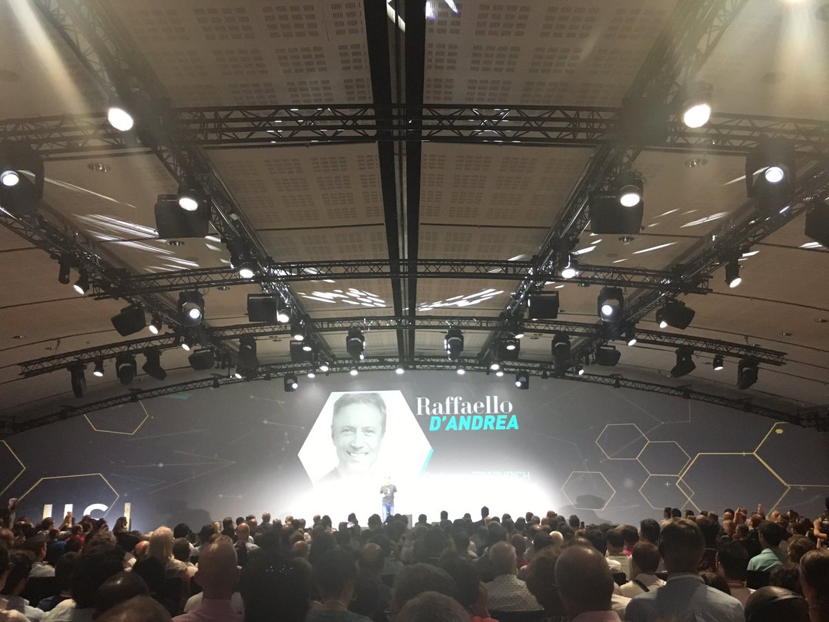 « Scientists discover the world that exists; engineers create the world that never was. » said Raffaello D’Andrea at #USI2019