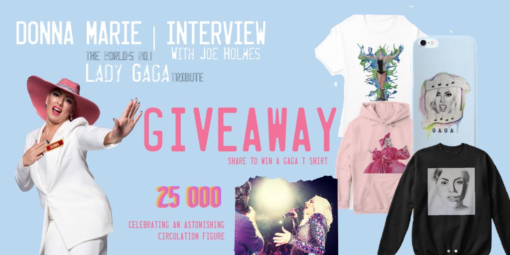 GIVEAWAY! Win a #LadyGaga hand-designed T-shirt 👕, drawn by <a href="/Sophia00407568/">Littlemonster Artist</a> and designed by me. To enter:
-📺Watch my interview with No.1 Lady Gaga Tribute <a href="/DonnaMarieGaga/">Lady Gaga tribute Impersonator</a> :
youtu.be/YAj8VtuG8mQ
-👨🏼‍💻Follow Me
-💫Retweet this post!
Good luck, may the best monster win!