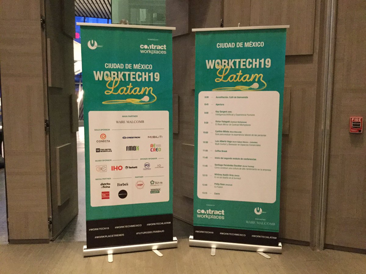 SphairaSolucion's tweet photo. ¡ESTAMOS LISTOS!
#WORKTECH2019 #WORKTECHMEXICO #WORKTECHLATAM #WORKPLACETRENDS #FUTURODELTRABAJO
#registrodeeventos #registrodeasistentes #registroparacongresos #registroparaexpos #congreso #registroparaeventos #registrodecongresos #registrodeexpos #mesaderegistro https://t.co/c5Hddzaxd0