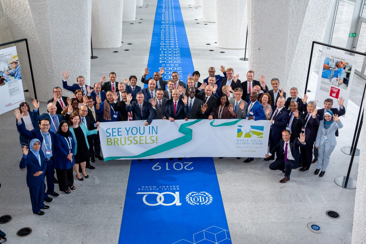 ISSACOMM's tweet photo. See you in Brussels! 

The #ISSAbureau looks forward to sharing, learning and networking with over 1000 colleagues from around the world at the World #SocialSecurity Forum in Brussels, Belgium 🇧🇪 14-18 October 2019 #ISSAWSSF https://t.co/y1gdNXoefE https://t.co/rJae5h5ENs
