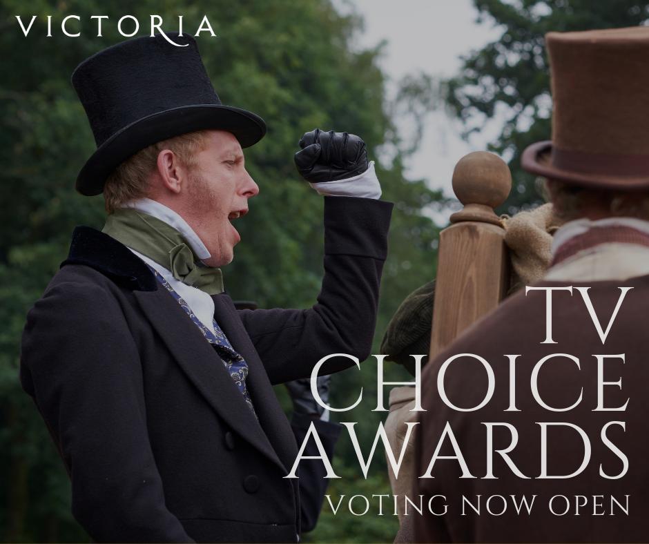 The short-list for this year's TV Choice Awards has been announced! You've voted #Victoria as one of the best dramas for 2019. Thank you all! Head over once more to vote for your winning show here: bit.ly/VoteVictoria20…