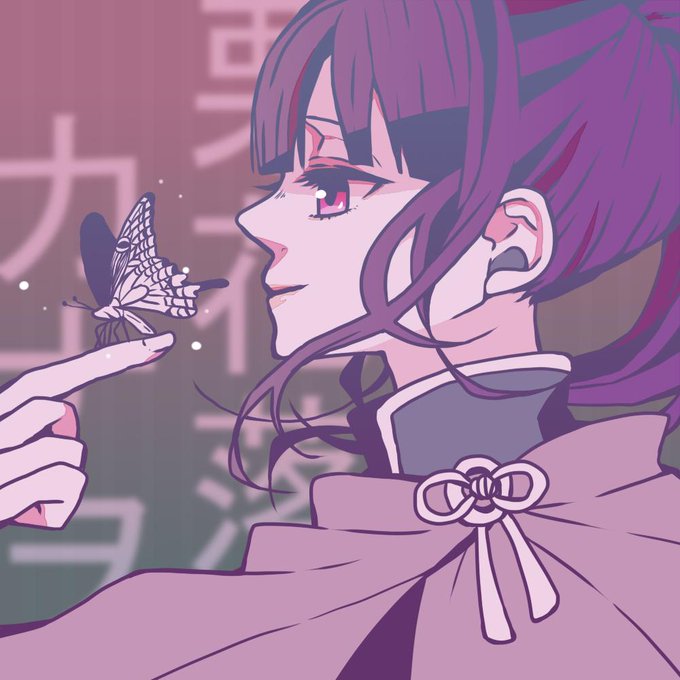 なすさんがTwitterに投稿した栗花落カナヲ(鬼滅の刃)のイラスト。