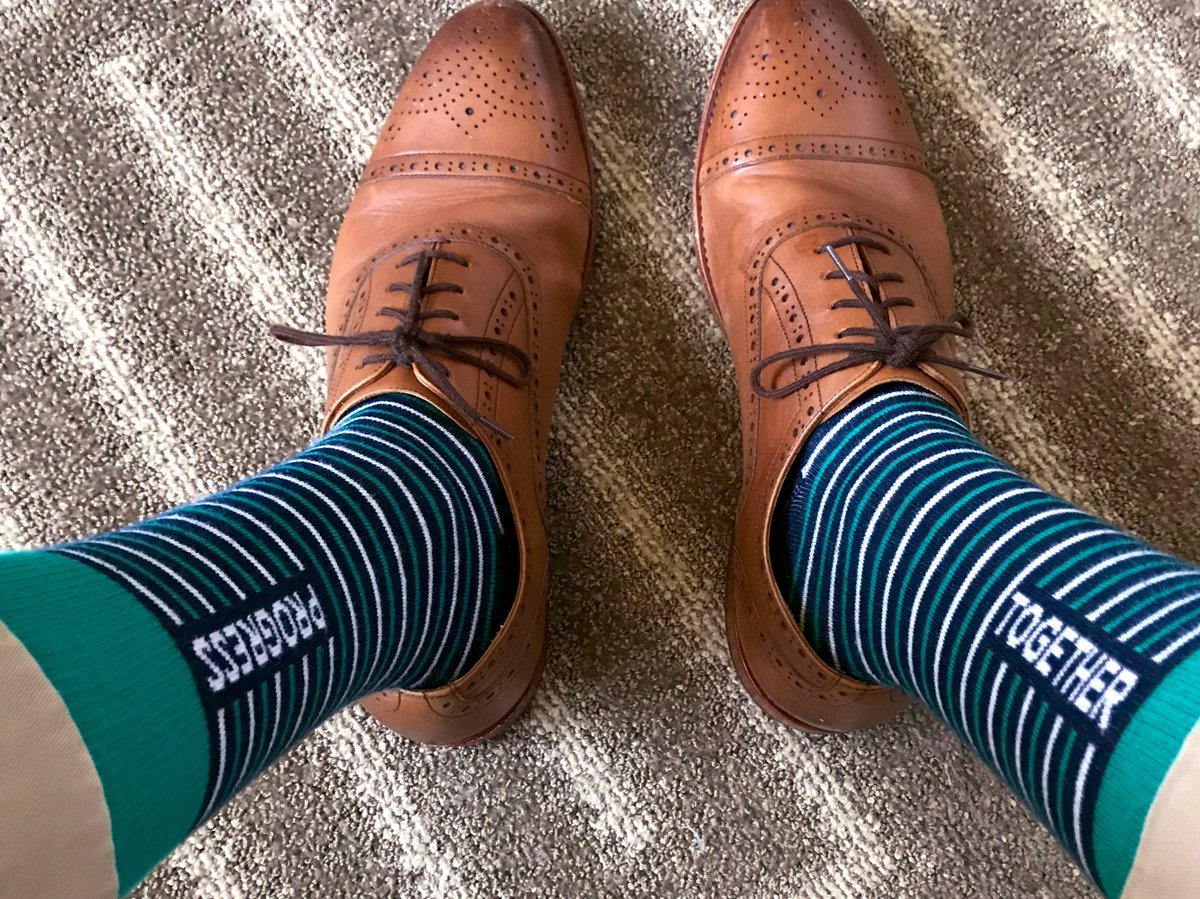 jonmccay's tweet photo. Ready for a day of observations with the @GoodwillMN MFIP team, and wearing my @MathematicaNow #ProgressTogether socks for a little extra inspiration! https://t.co/Xyd9HDyY9l