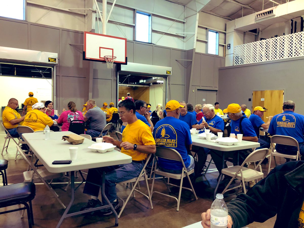 jasonrapert's tweet photo. I want to thank the @arkbaptists disaster relief teams for their efforts assisting flood victims in our state. Happy to give a devotion and visit this morning with teams at @ConwayCentralCh from Arkansas, Tennessee &amp; Oklahoma. #arpx https://t.co/pOyJX9KJ3R