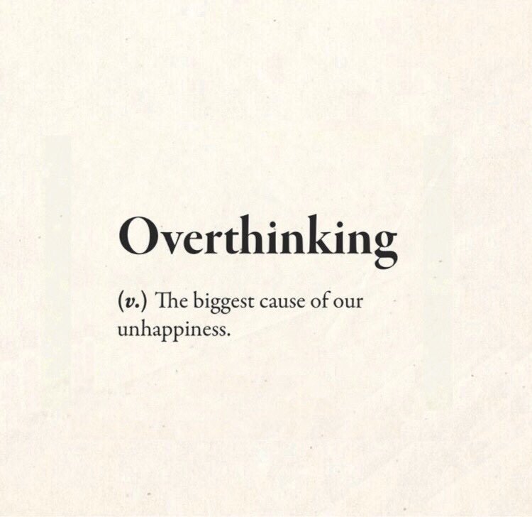 HipsDict's tweet image. Overthinking