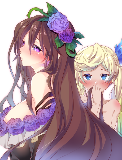 イオロゼ…!(消しちゃったやつも再掲) #百合の日 