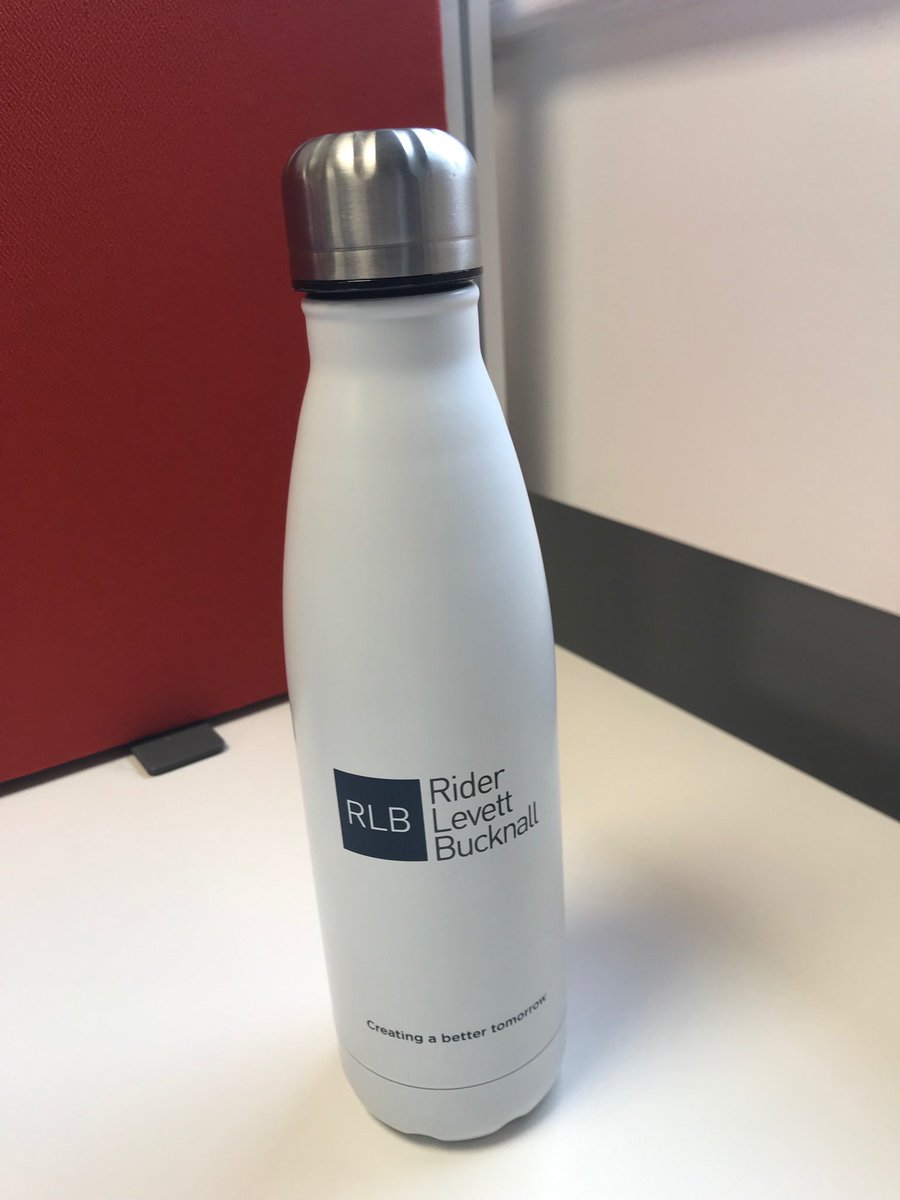 As part of world well being week 2019  ⁦@rlb_uk⁩ have given us a non plastic water bottle #thirstformore #quench #noplastic #WellbeingWeek