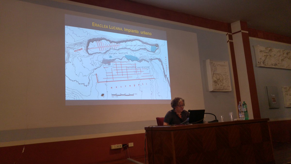 tetrastylon's tweet photo. Second talk in the 'pomeriggio' thanks to Liliana Giardino about Eraclea di Lucania https://t.co/ZfjD4T3Lb0