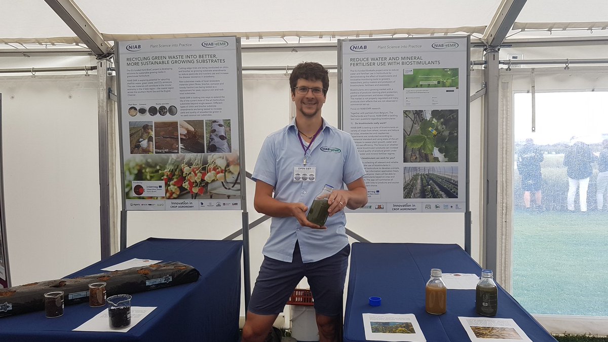 PappRupar's tweet photo. Lots of interest and thumbs up for research done by @NIABEMR on @Bio4safe1 and @HBluec projects. Presenting our work on NIAB open day celebrating 100 years of excellent plant science. https://t.co/QhnN6aJBNg