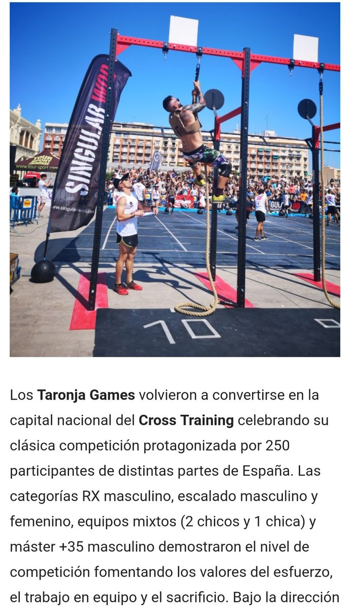 CUtgard's tweet photo. Uno de nuestros Coachs el pasado 22 y 23 de Junio. #crossfit #crossfitutgard #areyounoccoenough #training #crossfitters #fitnessmotivation #healthandfitness #crossfitespaña #wod #box #leglessropeclimb https://t.co/IA7L8YMhAq