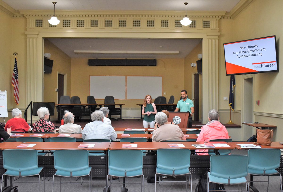 Last night we gave a training on advocating within municipal government with @SeacoastWHC at Nashua City Hall. Thank you to all the advocates who came out and learned how to build relationships with municipal leaders! #advocacy