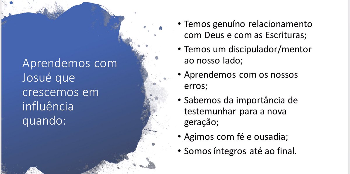 everondonato's tweet photo. Início da comissão diretiva plenária UNeB. Discipulado é ser um influenciador que provoca modificações na vida de outros. 
Lições da vida de Josué: https://t.co/Z8cxkuRLZJ