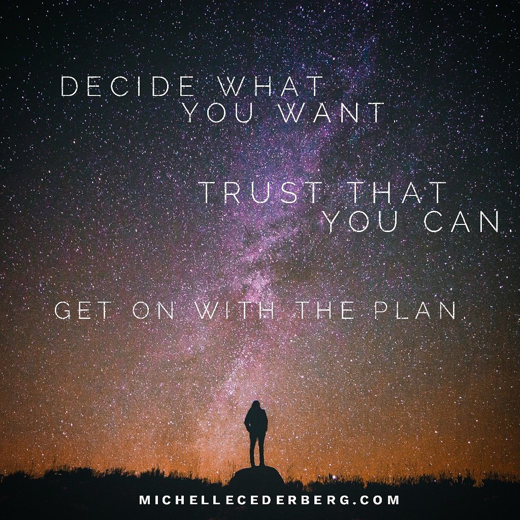 cederbergspeaks's tweet photo. You know the dream is good if it refuses to go away. Don't let it. DECIDE WHAT YOU WANT.
It may be a scary, tough goal but why let that stop you?TRUST THAT YOU CAN.
Commit to the first step. It'll reveal what you need to do next. GET ON WITH THE PLAN.
#YeahYouCan https://t.co/dONn7asT90