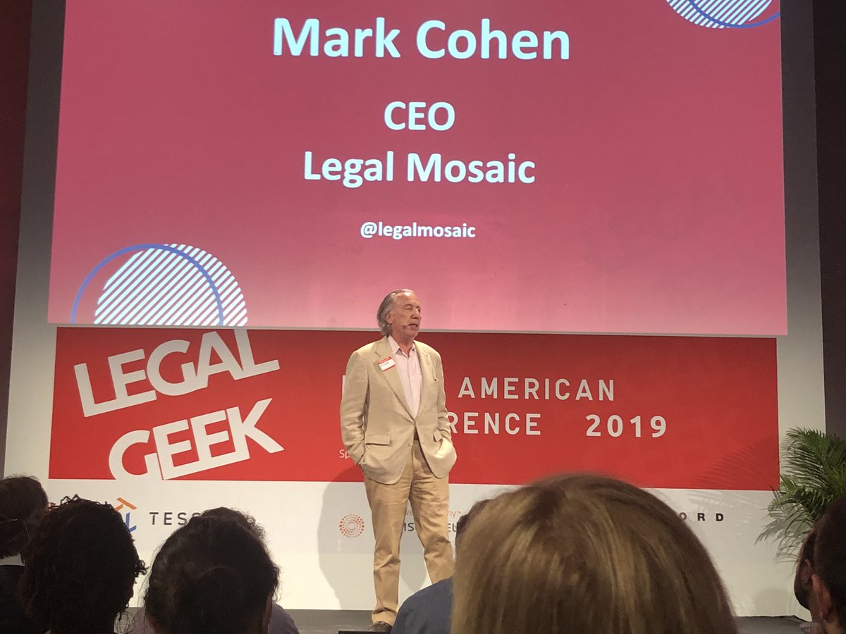 proxypr's tweet photo. @wearelegalgeek —@legalmosiac explains why it’s the Woodstock of legal conferences 🌈 ✌️ https://t.co/qiPgggDbsG