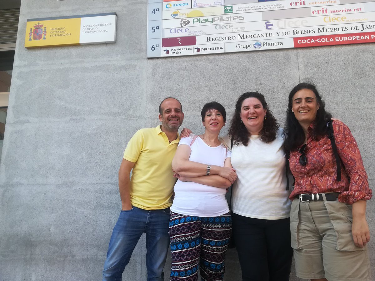 Hoy parte del equipo de <a href="/LanzaJaen/">Lanzadera de empleo Jaén 2019</a> hemos sido recibidos por <a href="/GrupoCrit/">Grupo CRIT Empleo</a> en <a href="/jaen/">jaen</a> donde nos han entrevistado uno a uno y han mostrado su interés por el programa <a href="/rdEVerVDLyLQnza/">Слава Купцов</a>, gracias. <a href="/FundacionSMLRPH/">Fundación Santa María la Real</a> <a href="/fundacionTef/">Fundación Telefónica</a>