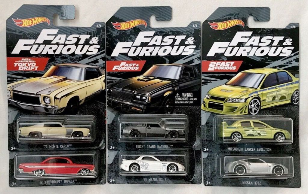 fast and furious cars walmart