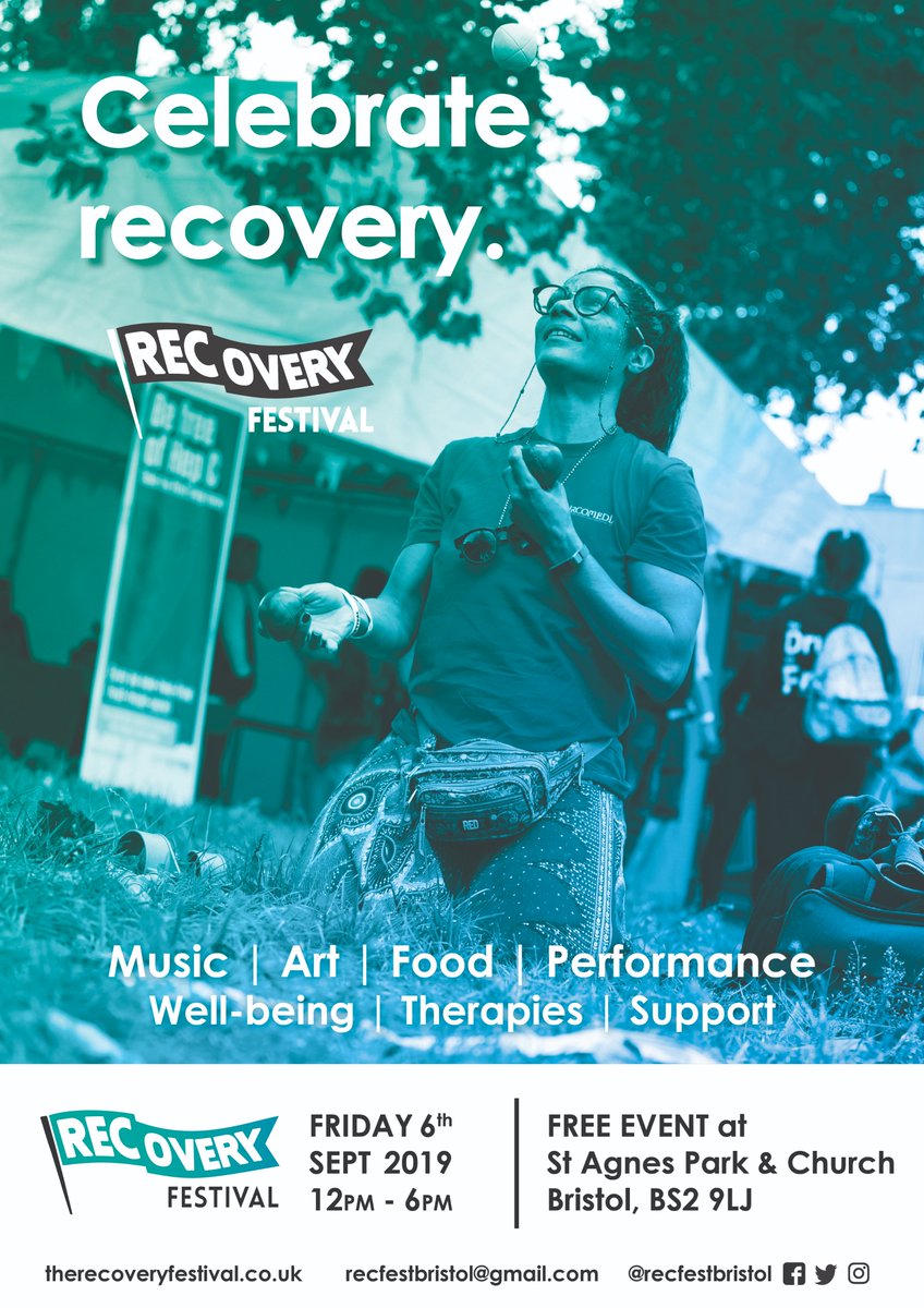 RecFestBristol's tweet photo. #CelebrateRecovery this September 💚💙❤️

#RecoveryFestival ✊🎪🎵 https://t.co/5TDSUskJM0