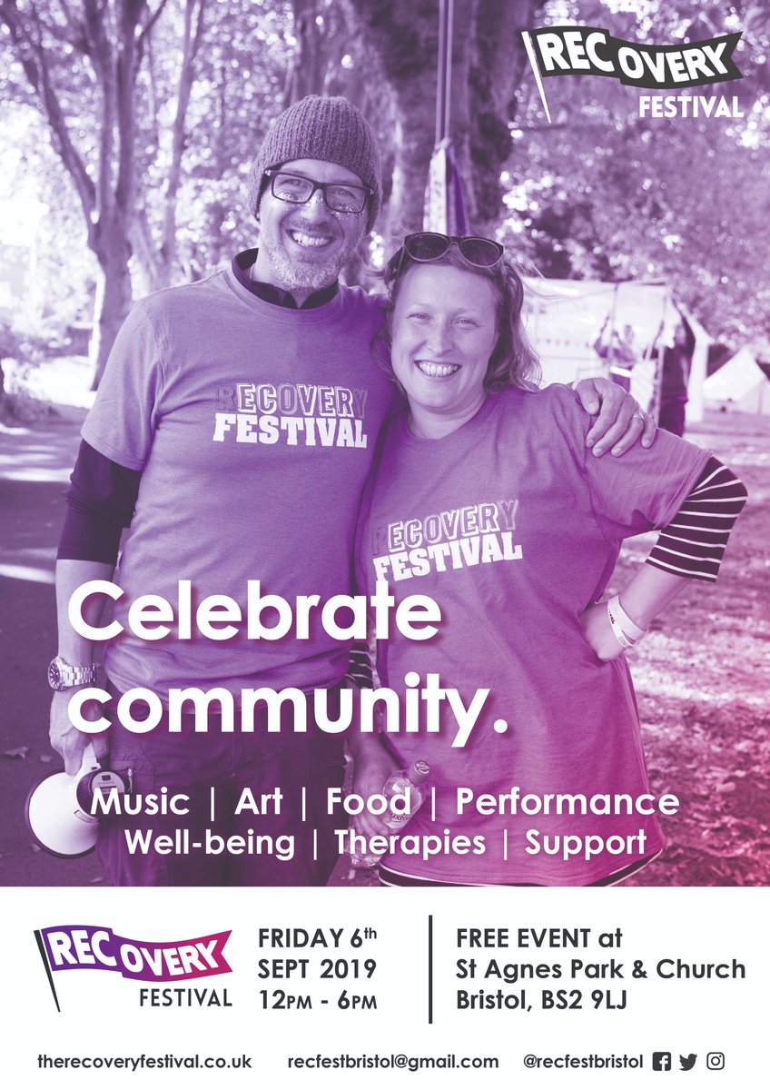 RecFestBristol's tweet photo. #CelebrateRecovery this September 💚💙❤️

#RecoveryFestival ✊🎪🎵 https://t.co/5TDSUskJM0