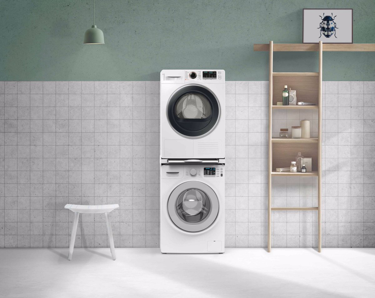 MeliconiSpa's tweet photo. Vuoi ottimizzare lo spazio in #lavanderia? 

Sovrapponi #lavatrice ed #asciugatrice con #Meliconi Torre Pro, il kit di congiunzione universale in alluminio con ripiano estraibile.
#compatibile con lavatrici e asciugatrici base 60x60 cm
-> https://t.co/Y1Z7Xpgzs3 https://t.co/aTDPdsP0jQ