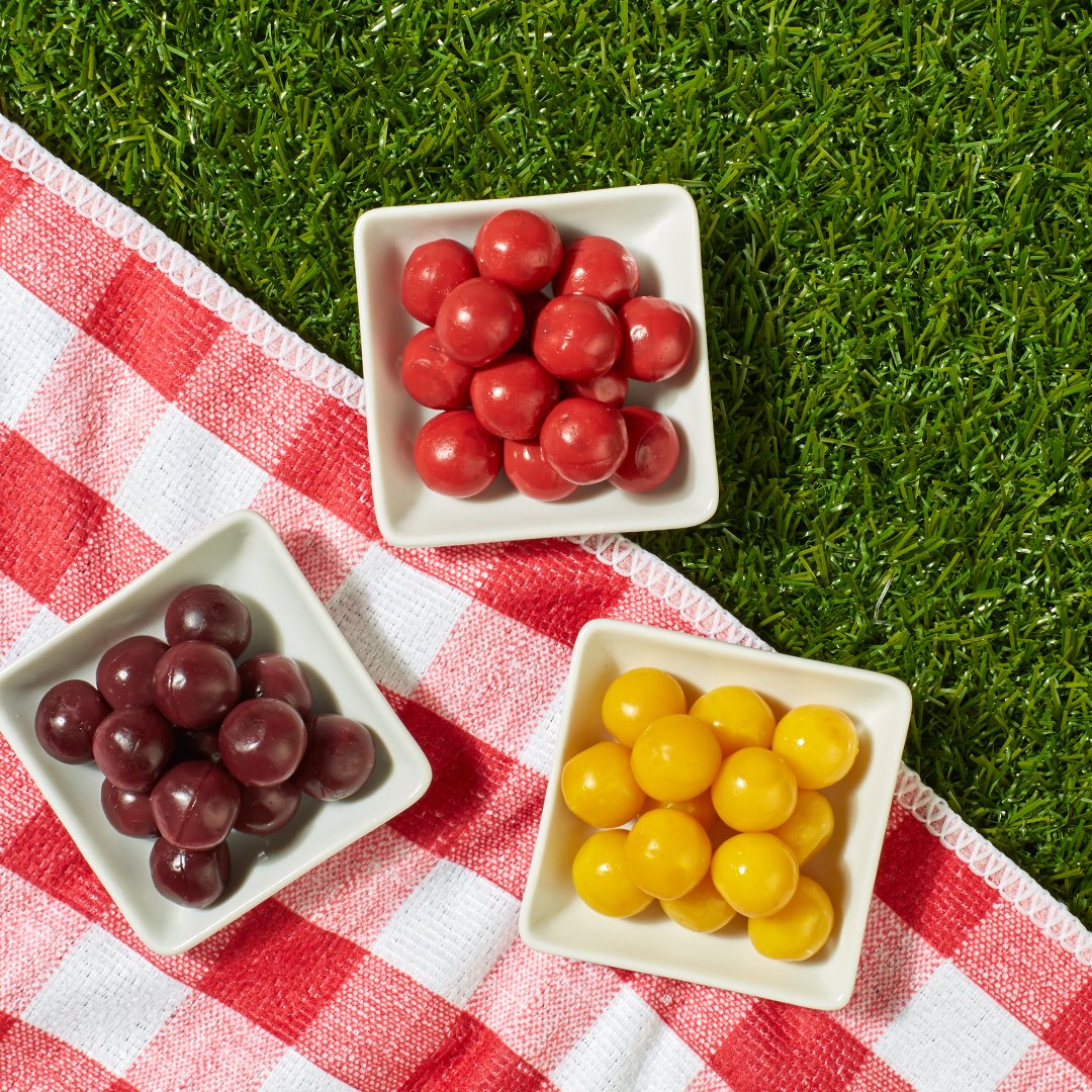 Goodness on-the-go! Take our plant-based Fruit Bites to your next summer picnic!