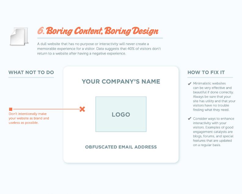 WebboostAgency's tweet photo. 8 Reasons Behind Why People Are Leaving Your Website https://t.co/gR60ouAASg