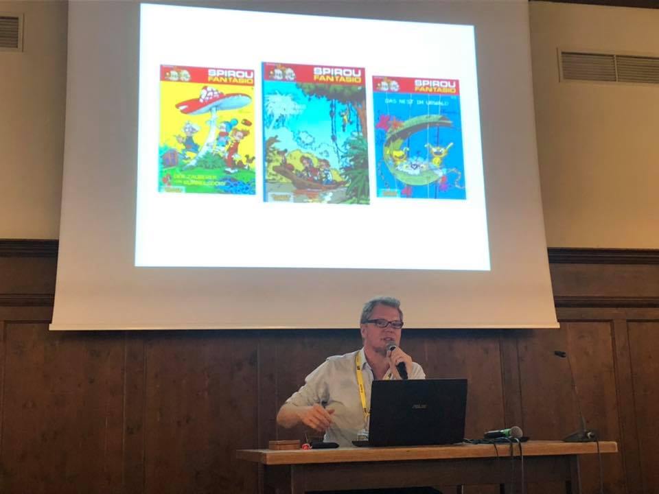 EuropeComics's tweet photo. This weekend the fantastic "Spirou in Berlin" by @DerFlixxx scooped the Best Comic Book Prize at the Munich Comics Festival (@Comicfestival_M)!! 🏆✨ Big congrats to Flix, Carlsen Comics and @EditionsDupuis !!! #CFM19 #Spirou #SpirouinBerlin
📸 Carlsen Comics https://t.co/pPwpc4Mxx9