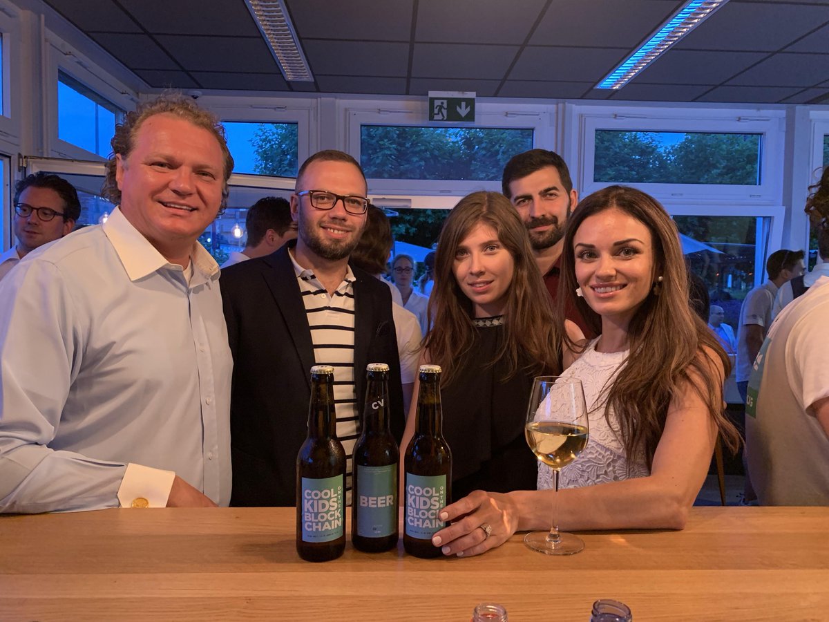 theanchor_io's tweet photo. The Team hanging out at the #CoolKidsOntheBlockchain pitch event lastnight!
#cryptovalley #cryptovalleyweek #blockchain #cryptocurrency #bitcoin #stablecoin #anchortoken https://t.co/0tKp7FpFAG