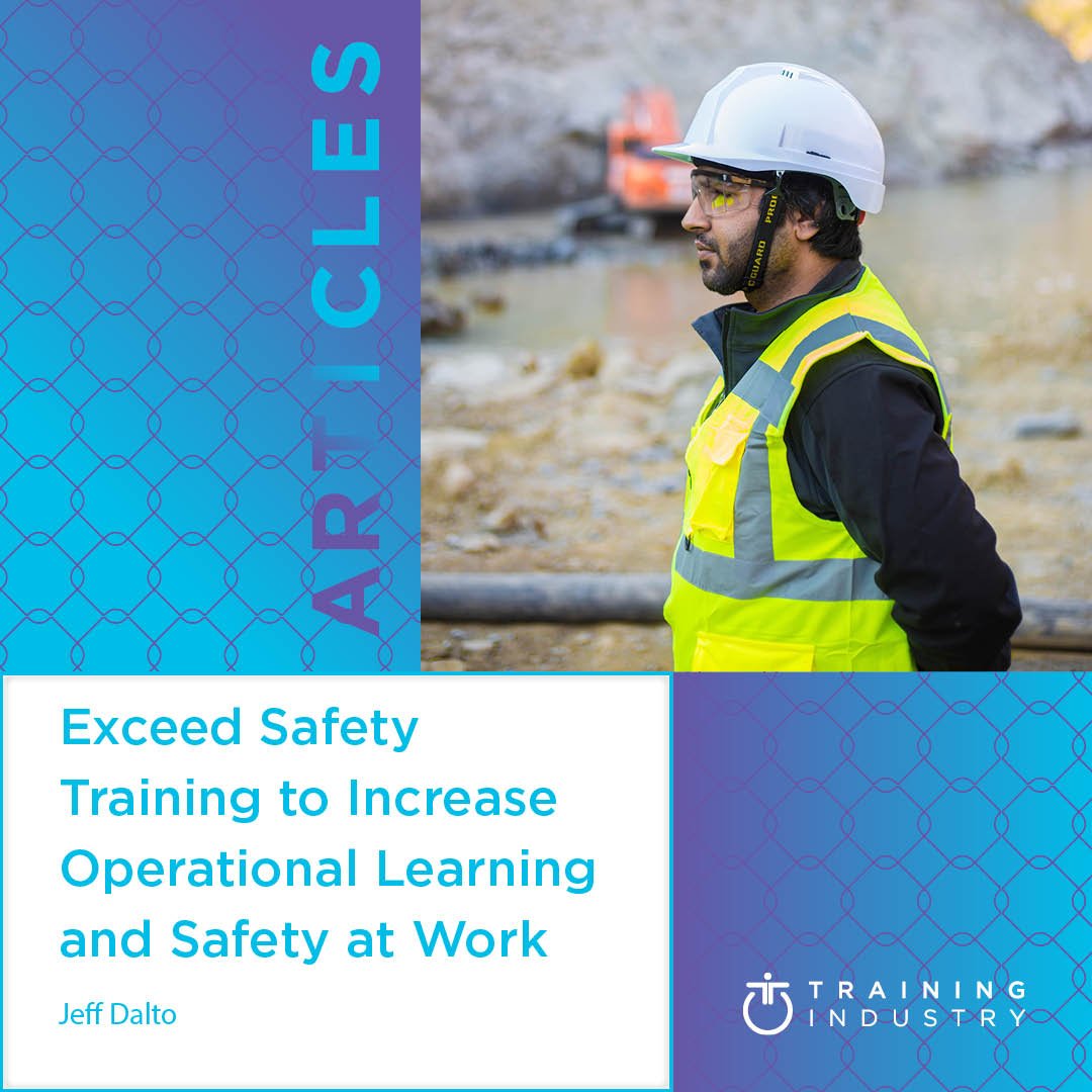 TrainingIndustr's tweet image. #Operationallearning will help you make your #workplace safer. ow.ly/BZIO50uIXPG #safety #workplacesafety #safetytraining #lean #NSM2019 #NationalSafetyMonth @Better_Training