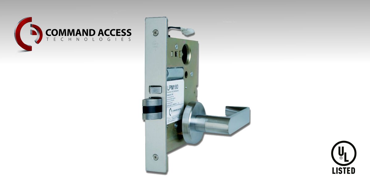 On the blog: The Command Access LPM1 is outfitted with a lever/latchbolt solenoid for electrified retraction able to combat the vigors of a high-rise building’s stack pressure or the needs of a handicap access | bit.ly/2XRa8O9