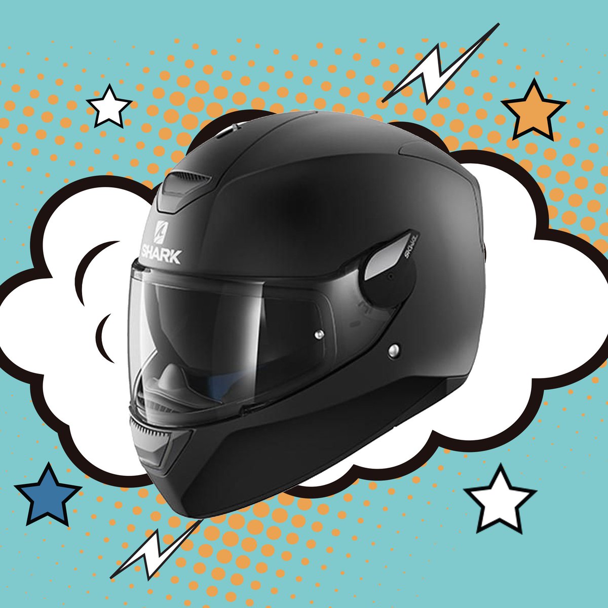 blacklineuk's tweet photo. The Shark D-Skwal takes its foundations from the ground breaking Skwal but it gains a new removable and washable interior lining and loses the LED lights, to give you a really well equipped helmet at an excellent price.

Just £159.99! Buy here: https://t.co/Gyr3kftbQe https://t.co/PjYPmJ5XTS