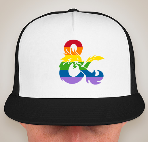 Wizards_DnD's tweet photo. Gear up for #pride and help support LGBTQ youth in the community! 16 days left to snag rainbow #DnD ampersand (or @wizards_magic) merch with proceeds benefiting @Lambert_House! https://t.co/c0NMatKKwE https://t.co/iDk8sV0yeF